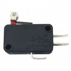 Chave Micro Switch KW11-7-2-3T 14MM Com Roda