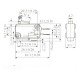 Chave Micro Switch KW11-7-2-3T 14MM Com Roda