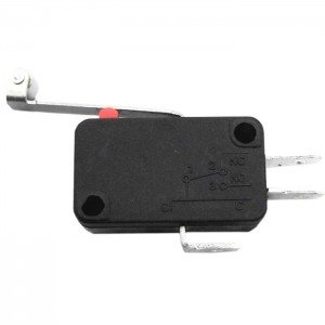 Chave Micro Switch KW11-7-2-3T 29mm Com Roda
