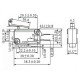 Chave Micro Switch KW11-7-2-3T 29mm Com Roda Chave Micro Switch KW11-7-2-3T 29mm Com Roda