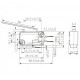 Chave Micro Switch KW11-7-3-3T - 60MM Chave Micro Switch KW11-7-3-3T - 60MM