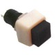 Chave Push Button DS-460 Com Trava Preta 2T Chave Push Button DS-460 Com Trava Preta 2T
