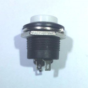 Chave Push Button R13-507 Sem Trava Branco Chave Push Button R13-507 Sem Trava Branco