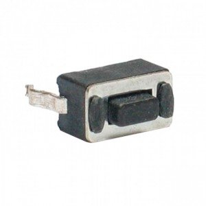 Chave Tactil 3x6x5mm 2T 180 Graus Vermelha