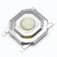 Chave Tactil 4x4x1,5mm Branca 4 Terminais SMD Chave Tactil 4x4x1,5mm Branca 4 Terminais SMD