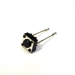 Chave Tactil CJ27 6x6x4,3mm 180 Graus 2 Terminais Longos Chave Tactil CJ27 6x6x4,3mm 180 Graus 2 Terminais Longos