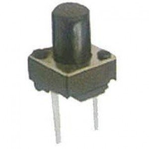 Chave Tactil 6x6x9,5mm 2 Terminais Chave Tactil 6x6x9,5mm 2 Terminais