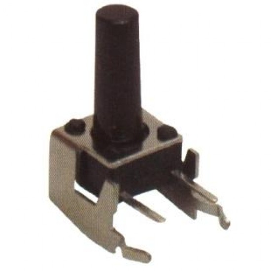 Chave Tactil KFC-A06-W1-12,5mm 4T 90 Graus Chave Tactil KFC-A06-W1-12,5mm 4T 90 Graus