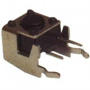Chave Tactil KFC-A06-W1-4,3mm 4 Terminais 90 Graus