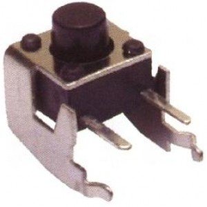 Chave Tactil KFC-A06-W1-5mm 4 Terminais 90 Graus