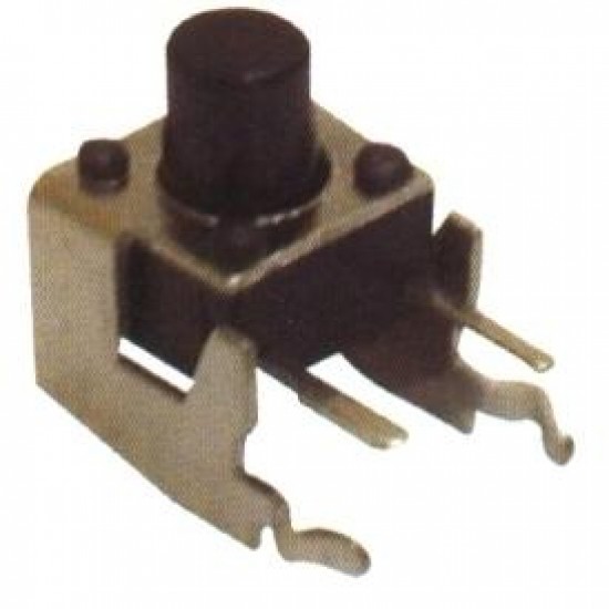 Chave Tactil KFC-A06-W1-7MM 4 Terminais 90 Graus Chave Tactil KFC-A06-W1-7MM 4 Terminais 90 Graus