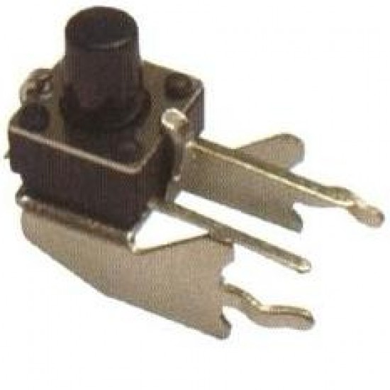 Chave Tactil KFC-A06-W2-7mm 4 Terminais 90 Graus Chave Tactil KFC-A06-W2-7mm 4 Terminais 90 Graus