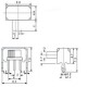 Chave SS-12D02G4 90 Graus 3 Terminais + 2 Fixação Chave SS-12D02G4 90 Graus 3 Terminais + 2 Fixação