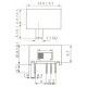 Chave SK-23D01 G10 90 Graus 8 Terminais + Fixação Chave SK-23D01 G10 90 Graus 8 Terminais + Fixação