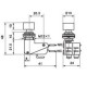 Chave Push Button DS-438 Sem Trava Verde Chave Push Button DS-438 Sem Trava Verde