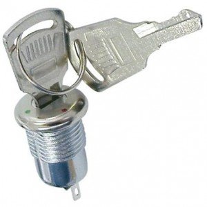 Chave KS-02 Tipo Pacri Corpo e Chave de Metal