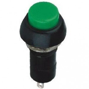 Chave Push Button PBS-11B Verde Sem Trava 2T Com 100 Peças Chave Push Button PBS-11B Verde Sem Trava 2T Com 100 Peças