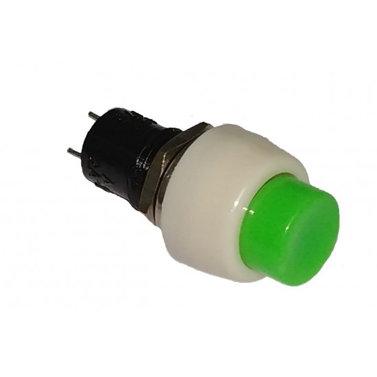 Chave Push Button DS-450 Verde Com Trava Chave Push Button DS-450 Verde Com Trava