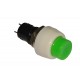 Chave Push Button DS-450 Verde Com Trava Chave Push Button DS-450 Verde Com Trava