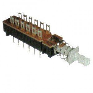 Chave Tecla KZJ-2X4 Sem Trava 12 Terminais