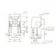 Chave Tactil KFC-A06-W1-7MM 4 Terminais 90 Graus Chave Tactil KFC-A06-W1-7MM 4 Terminais 90 Graus
