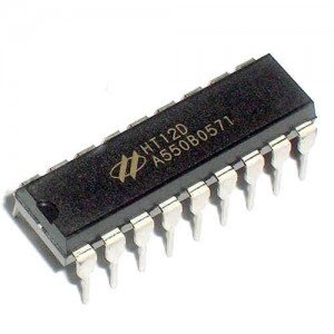 Circuito Integrado Decoder HT12D Circuito Integrado Decoder HT12D