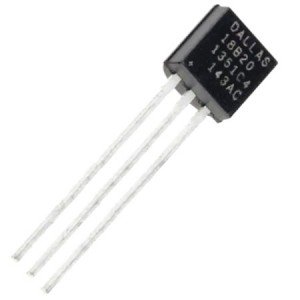 Circuito Integrado Sensor de Temperatura DS18B20 TO-92 Circuito Integrado Sensor de Temperatura DS18B20 TO-92