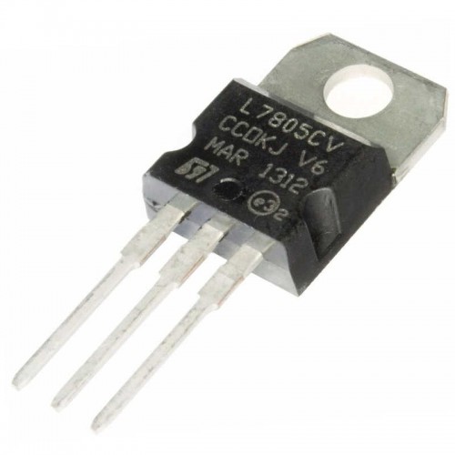Circuito Integrado LM7805 - Regulador de Tensão de 5V Circuito Integrado LM7805 - Regulador de Tensão de 5V