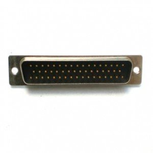 Conector DB50 Macho 180 Graus Solda Fio Conector DB50 Macho 180 Graus Solda Fio