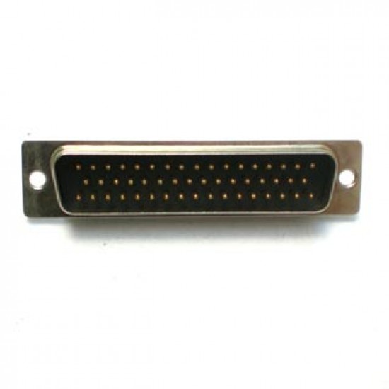 Conector DB50 Macho 180 Graus Solda Fio Conector DB50 Macho 180 Graus Solda Fio