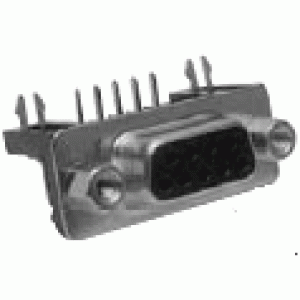 Conector DB9 Femea 90 Graus Solda Placa Conector DB9 Femea 90 Graus Solda Placa
