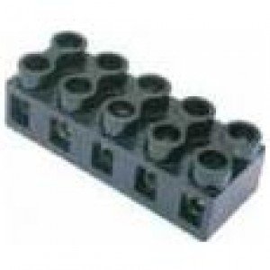 Conector Em Barra De Baquelite X5-1005 5 Vias Conector Em Barra De Baquelite X5-1005 5 Vias