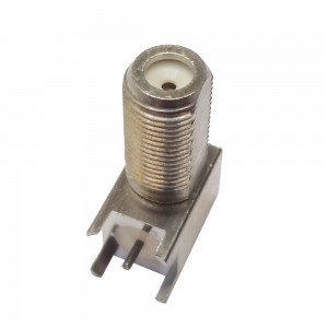 Conector F Fêmea 90 Graus Para PCI Conector F Fêmea 90 Graus Para PCI