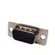 Conector HD15 Macho 180 Graus Solda Fio (DB15 VGA)