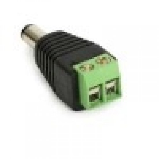 Adaptador Borne KRE Para Plug P4 2,1mm - FL-01 Adaptador Borne KRE Para Plug P4 2,1mm - FL-01