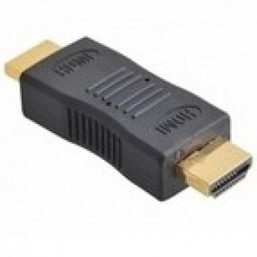 Adaptador HDMI Macho/HDMI Macho Gold - 180 Graus Adaptador HDMI Macho/HDMI Macho Gold - 180 Graus