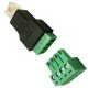 Adaptador Borne KRE Para RJ11 6P4C - Modelo FL-29 Adaptador Borne KRE Para RJ11 6P4C - Modelo FL-29
