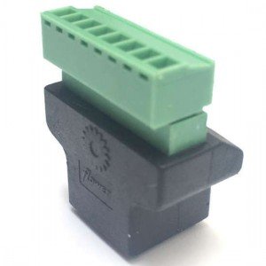 Adaptador Borne KRE Para RJ45 Fêmea - Modelo FL-25 Adaptador Borne KRE Para RJ45 Fêmea - Modelo FL-25