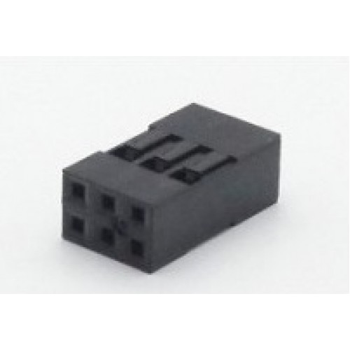 Alojamento Para Conector Modu Duplo 03x2 Alojamento Para Conector Modu Duplo 03x2
