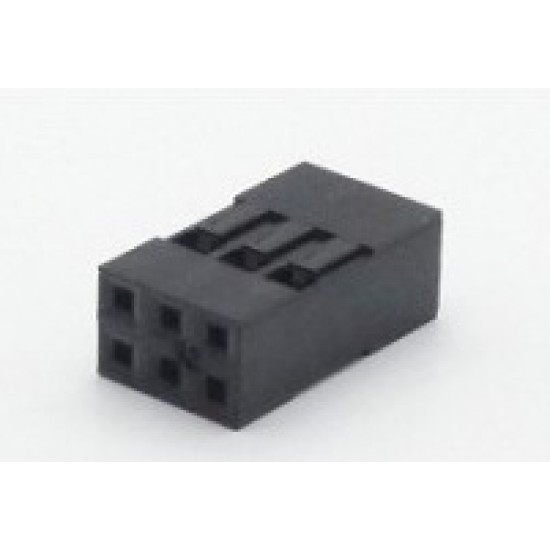 Alojamento Para Conector Modu Duplo 03x2 Alojamento Para Conector Modu Duplo 03x2