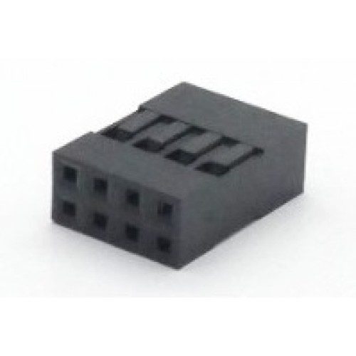 Alojamento Para Conector Modu Duplo 04x2 Alojamento Para Conector Modu Duplo 04x2
