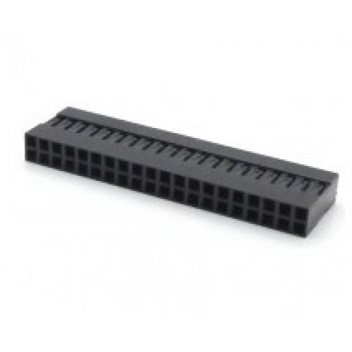 Alojamento Para Conector Modu Duplo 20x2 Alojamento Para Conector Modu Duplo 20x2