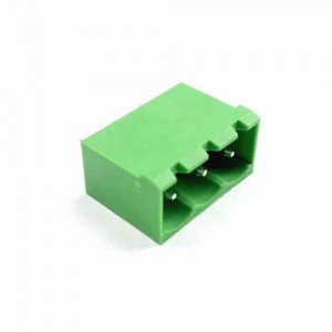 Borne 2EDGVC-5,0 Macho 180 Graus 3 Terminais Passo 5mm