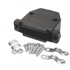 Capa Para Conector DB25 Plastica Kit Curto Preta Com 50 Pçs Capa Para Conector DB25 Plastica Kit Curto Preta Com 50 Pçs