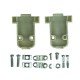 Capa Para Conector DB9 Bege Com Kit Curto Capa Para Conector DB9 Bege Com Kit Curto