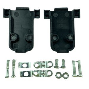 Capa Para Conector DB9 Preto Com Kit Curto Capa Para Conector DB9 Preto Com Kit Curto