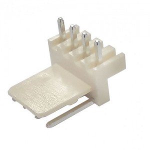 Conector 5046-4 KK 4 Vias Macho 90 Graus 2,54mm Conector 5046-4 KK 4 Vias Macho 90 Graus 2,54mm