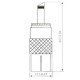 Conector F Macho Para Cabo HBN-403 Para UHF