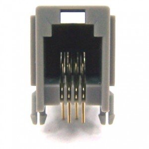 Jack RJ11 6P4C Para Placa YH55-03