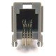 Jack RJ11 6P4C Para Placa YH55-03